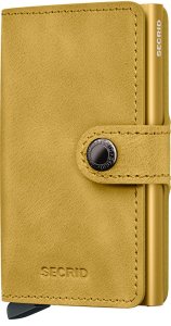 Secrid Miniwallet Vintage Yellow