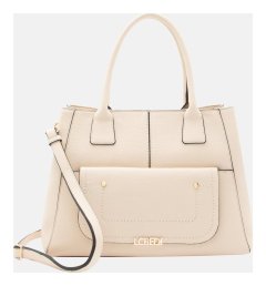 L.Credi Ragda Handbag White Sand