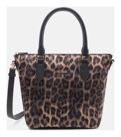 L.Credi Salena Handbag Brown Mix