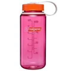 Nalgene Wide Mouth 0,5 l Fuchsia Purple w/Flame