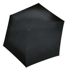 Reisenthel Umbrella Pocket Mini Signature Black Hot Print