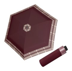 Doppler Fiber Havanna Timeless Red Hahnentritt