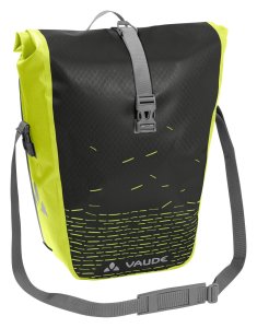 Vaude Aqua Back Print Single Black Bright Green
