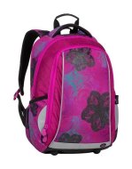 školní batoh Bagmaster Mark 20 A Pink/blue/turquoise