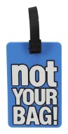 Travelite PVC Luggage Tag Blue