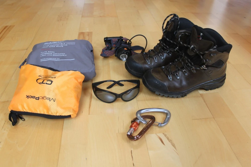 Mountain hiking equipment