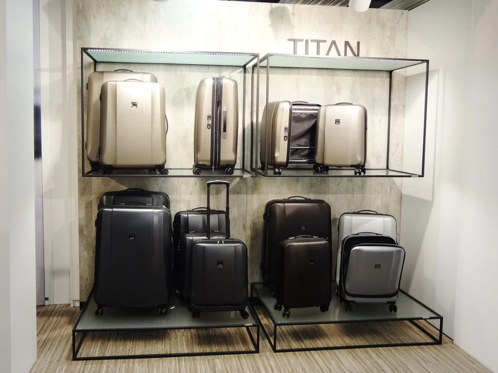 Titan suitcases