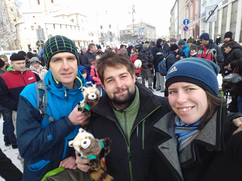 With Marek Slobodník