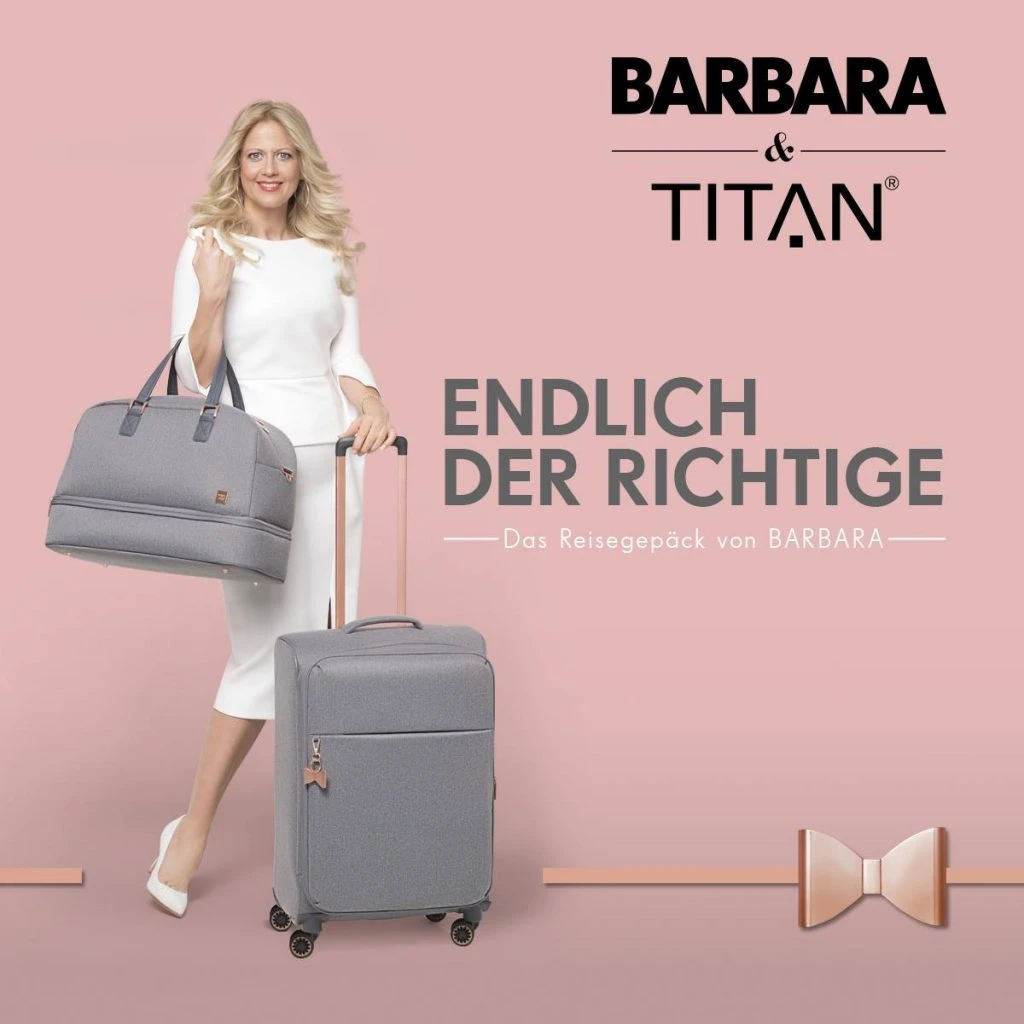 Titan Barbara suitcases