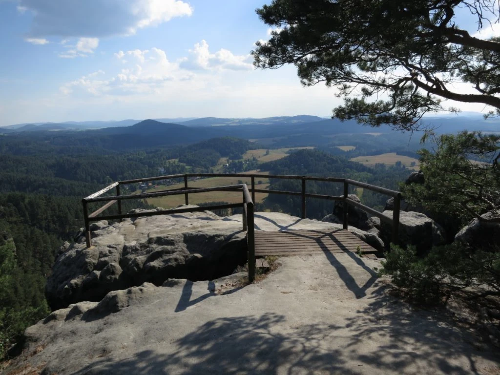 Bohemian Switzerland - Vilemínina stěna