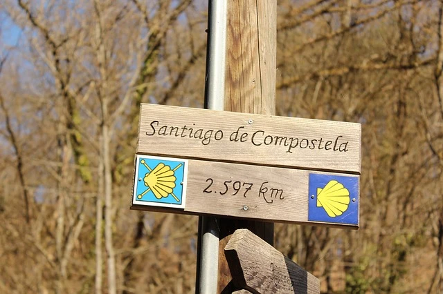 The route also leads from Santiago de Compostela.