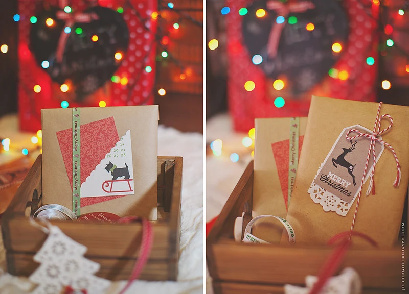 Gift paper with certificate