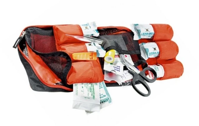 equipped first aid kit