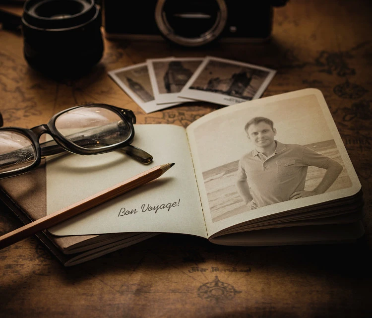 Travel journal and blog.