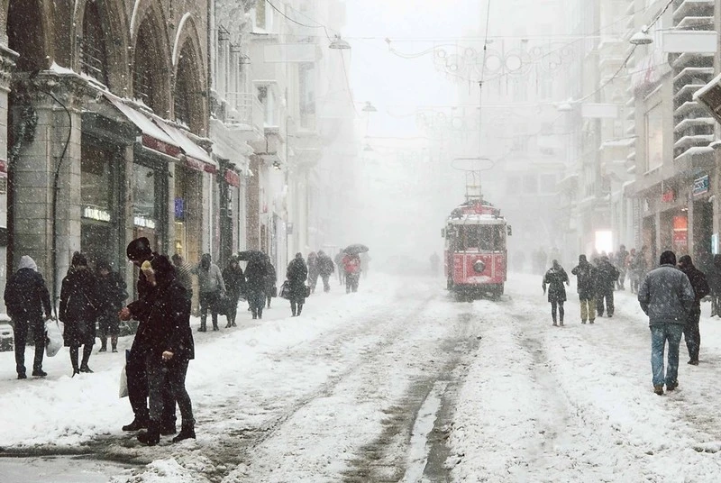 People and streets.