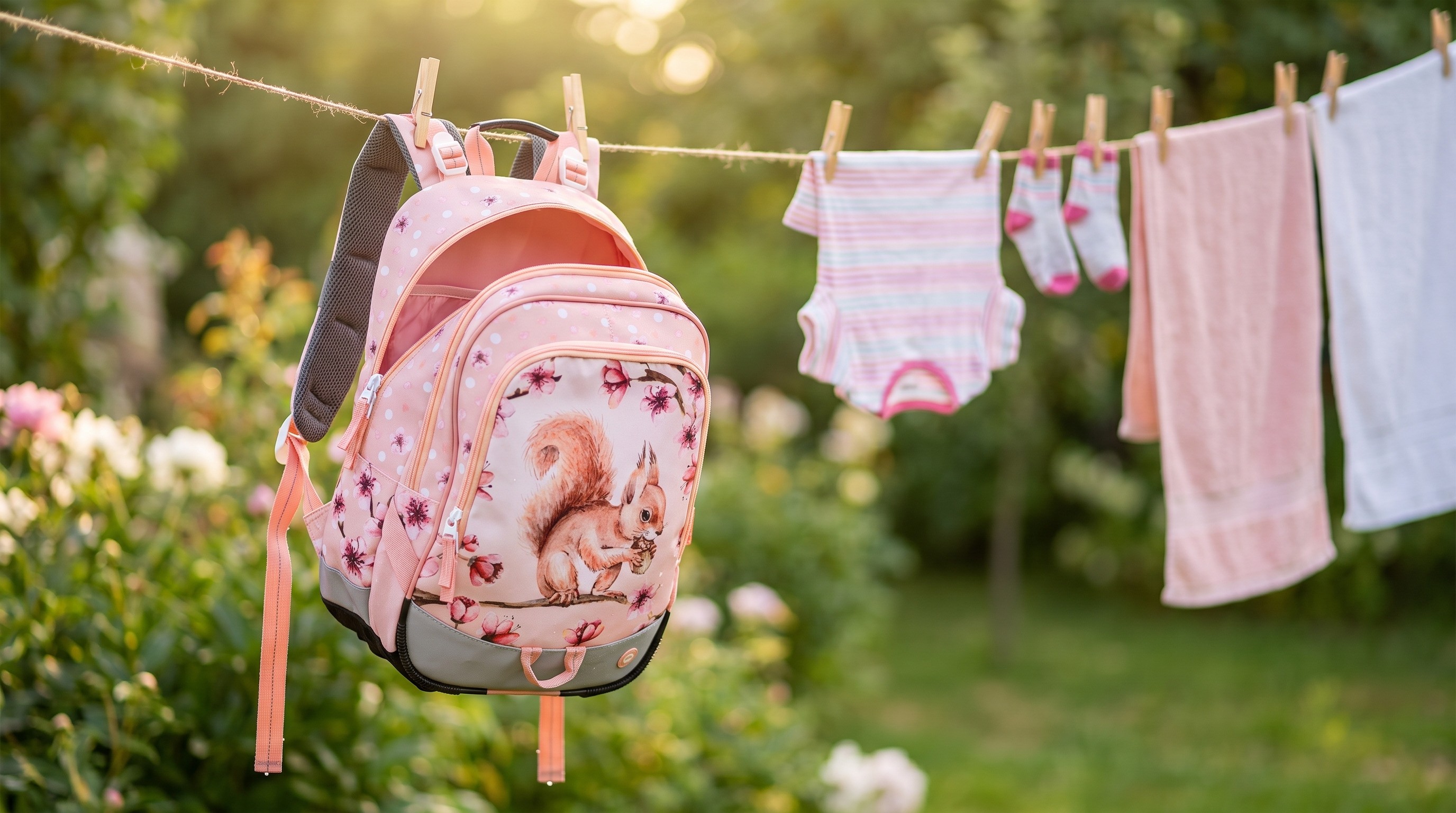 How to clean a school bag