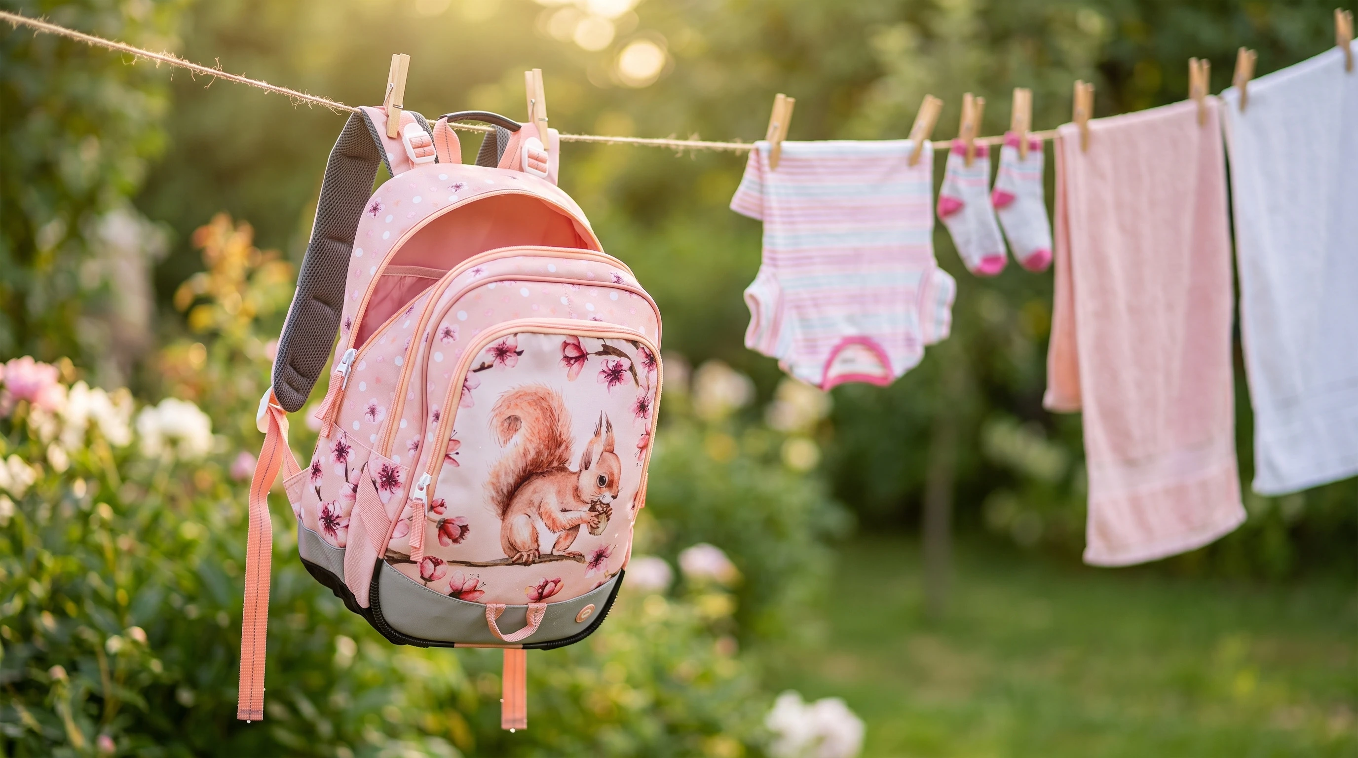 How to clean a school bag