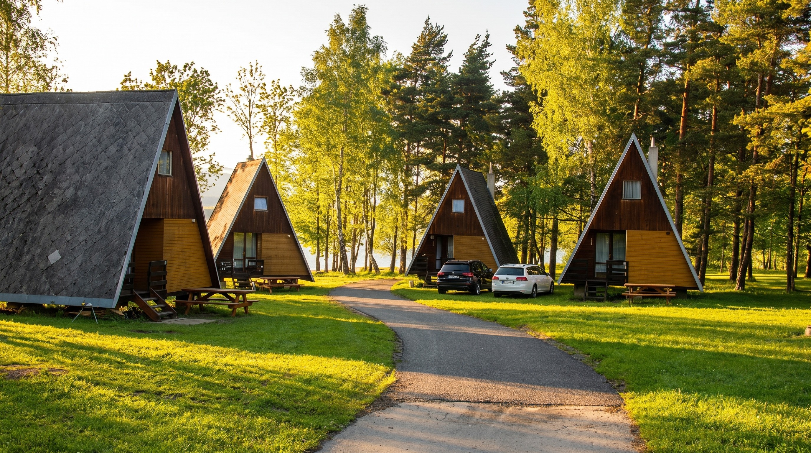 Camping Olšina on the shore of Lipno