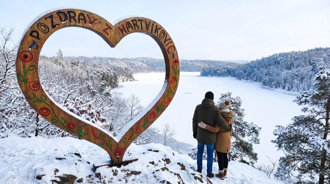 Heart near Hartvíkovice